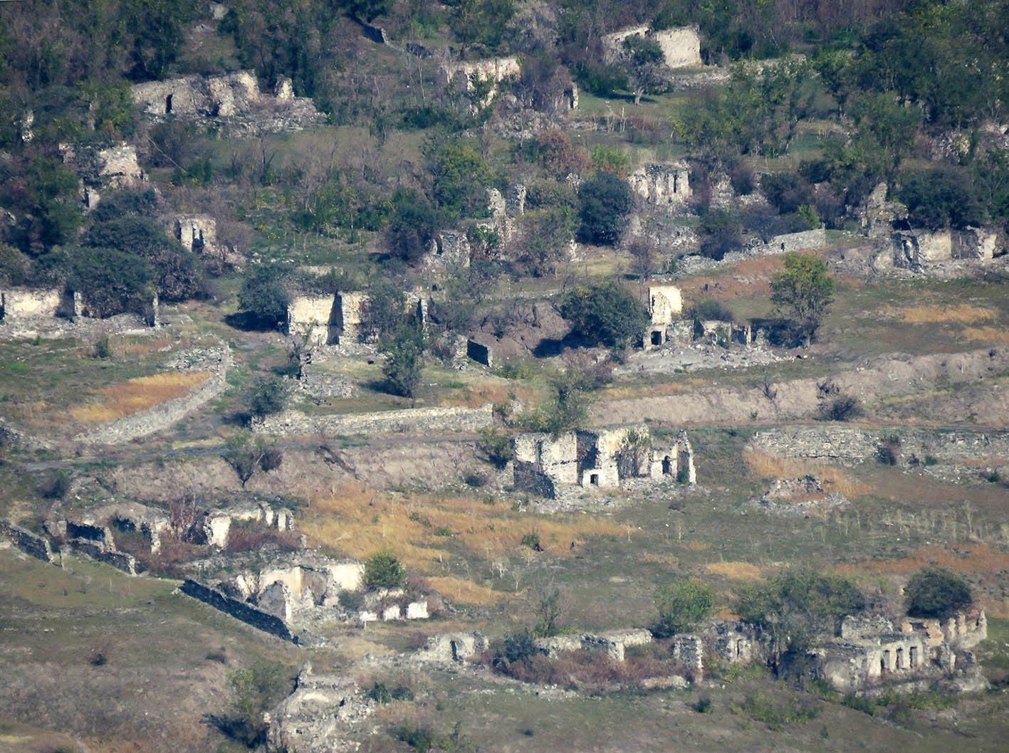 The village of Lower Askipara is one of four that Baku is demanding to hand over