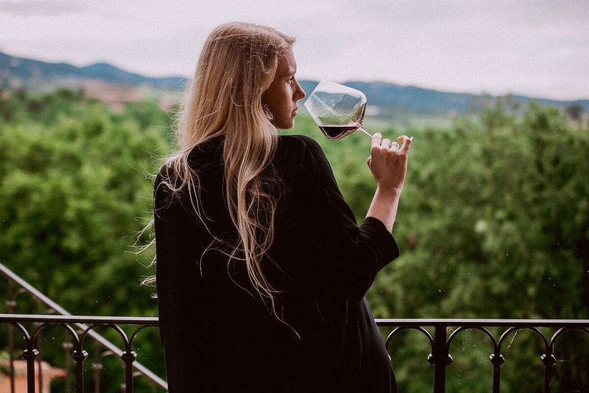 Tatyana Kuznetsova (Reiman) at the Poggio del Moro winery