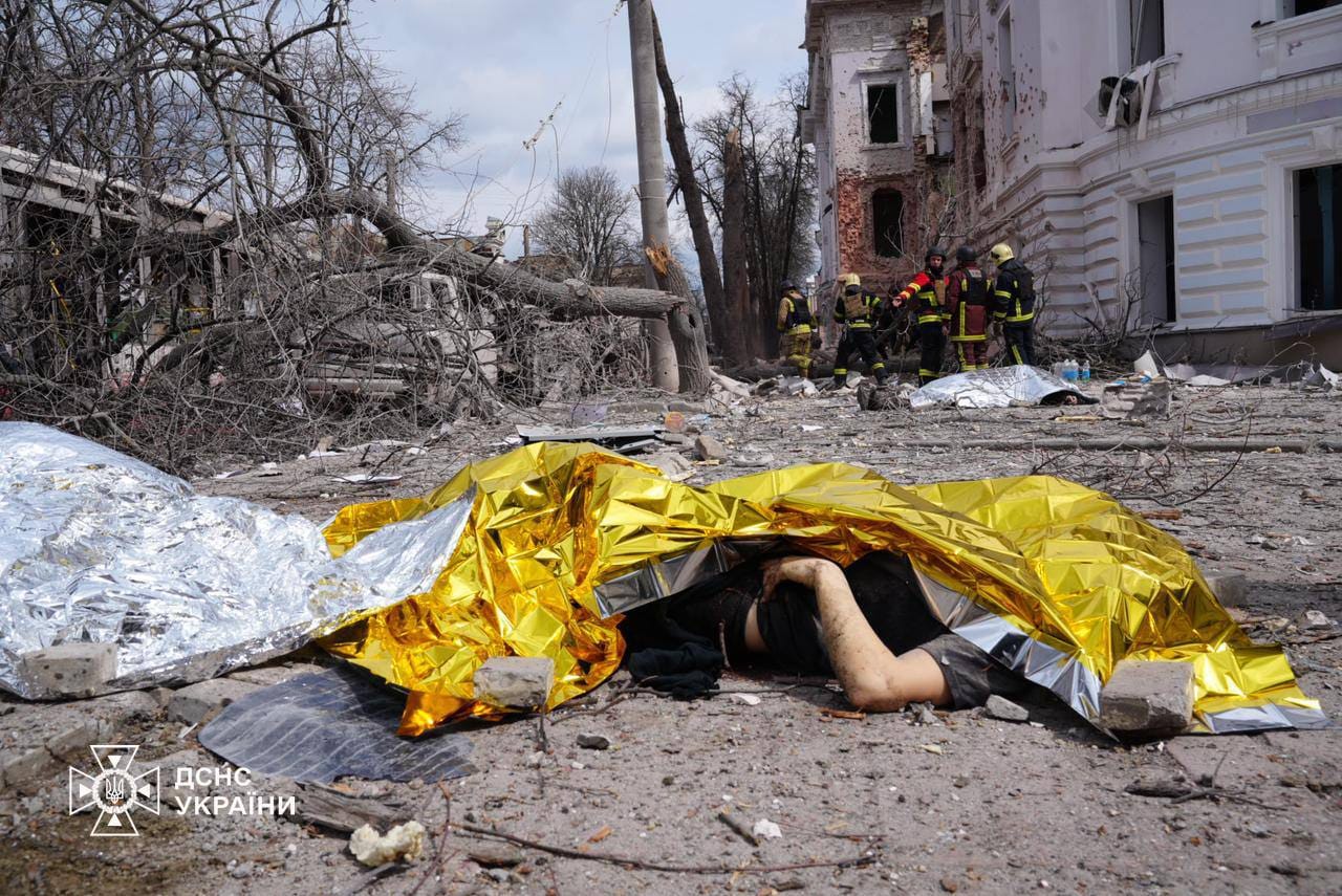 Russian Defense Ministry confirms missile attack on Sumy that killed over 30 people, including children