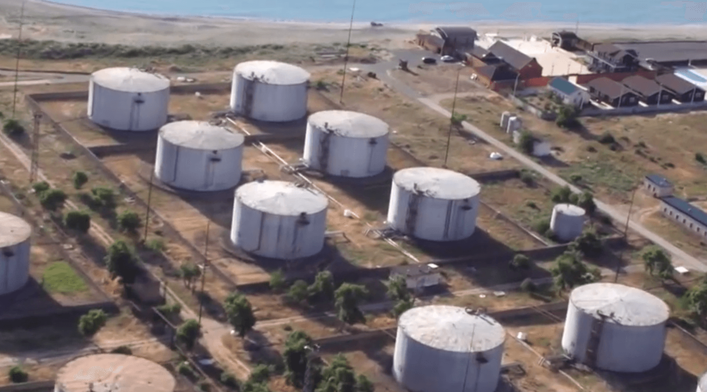 Ukrainian drones strike major Russian oil hub in Dagestan