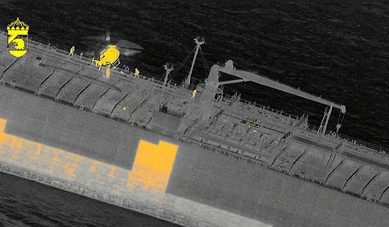 Sweden detains its second Russia-bound “shadow fleet” vessel in the past week 
